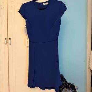 Aritzia Babaton Royal Blue Midi Dress NWT